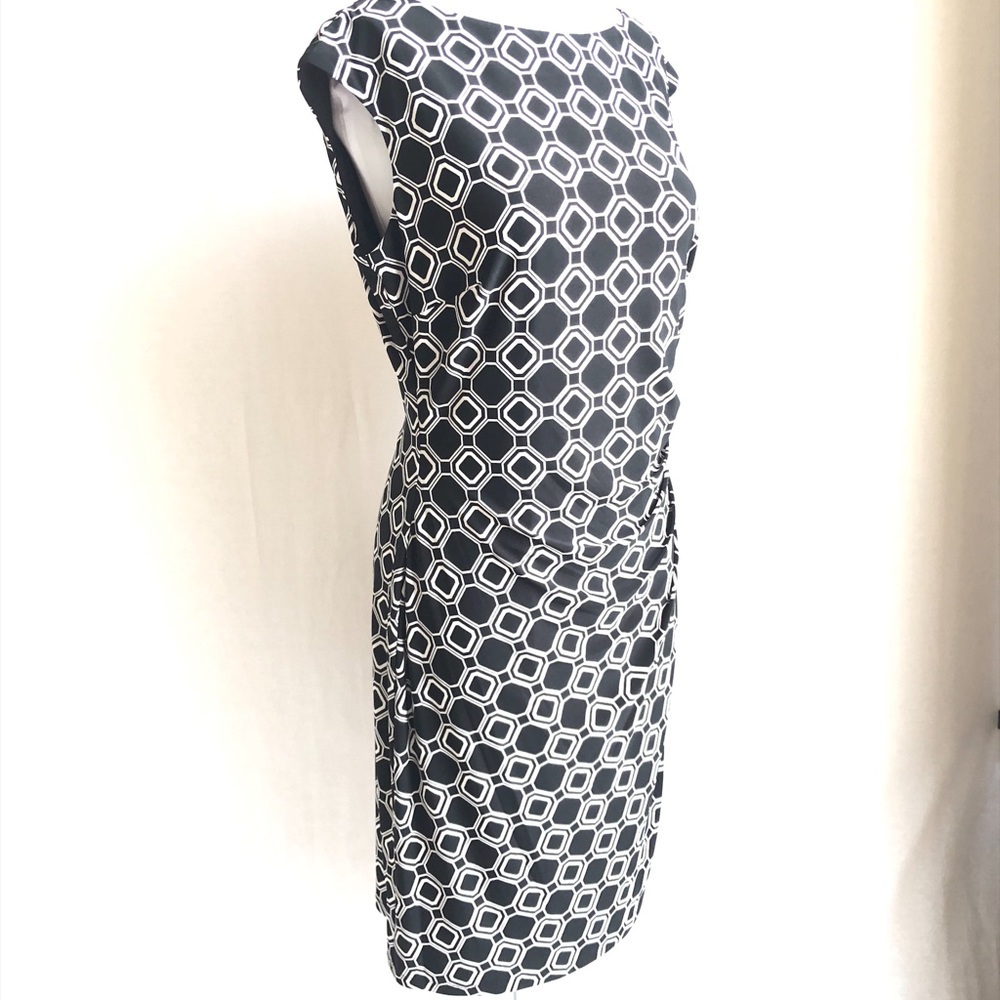 Ralph Lauren Black & White Dress 10